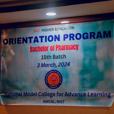 Pharmacy Batch 2015 Orientation Program 